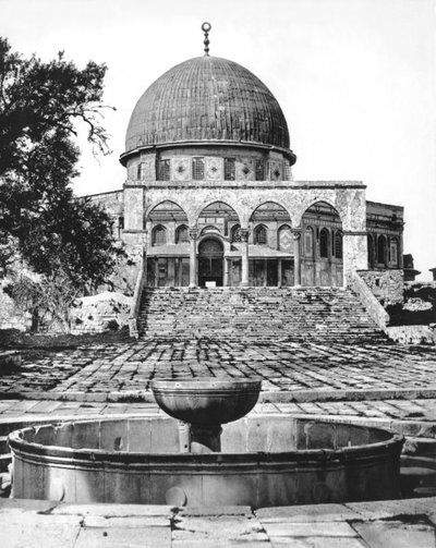 The Dome of the Rock, 692 AD by Islamic School